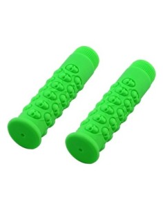 Skull Grips 7/8 long 116mm Kraton Rubber Green.
